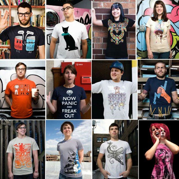 threadless tshirts ganged